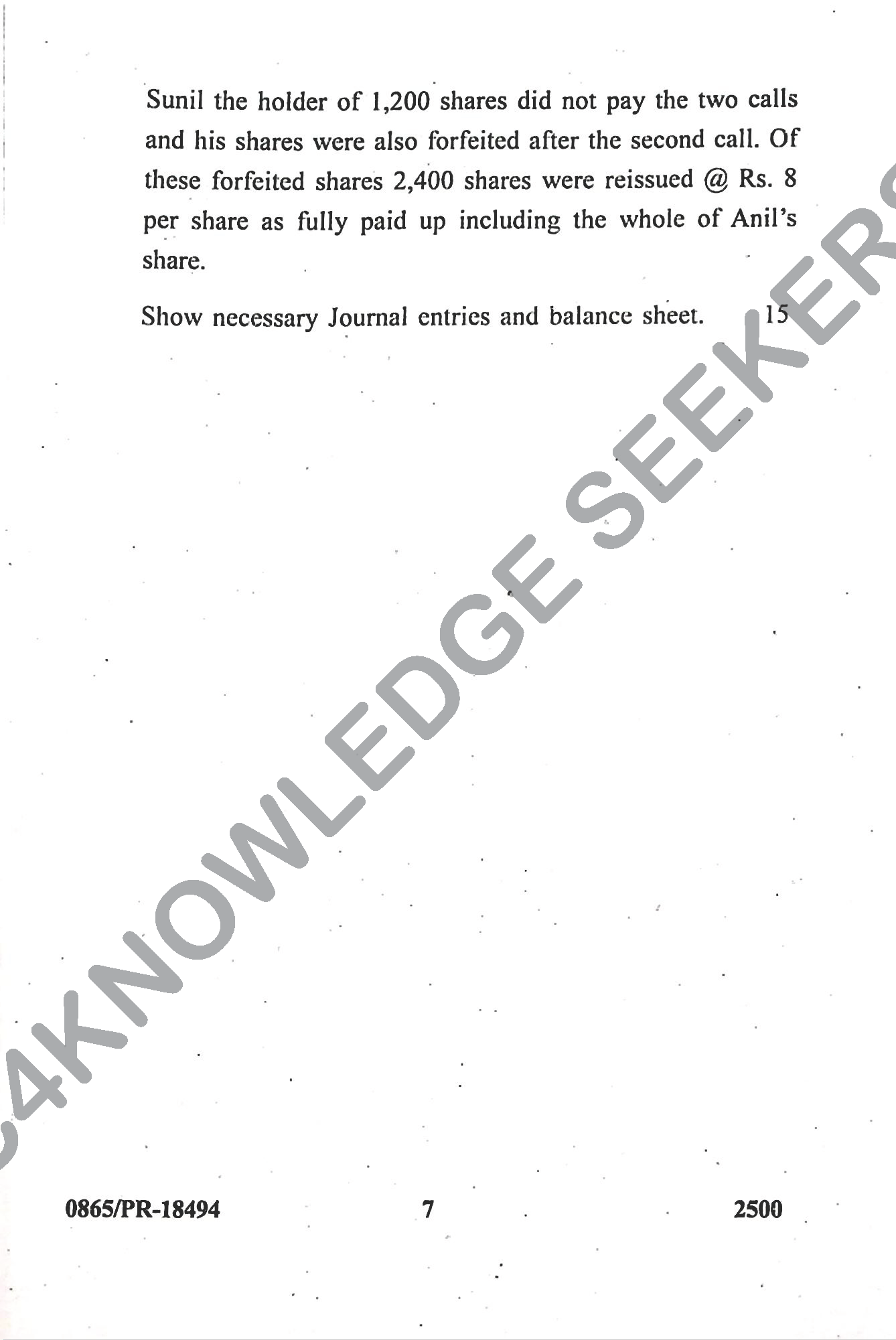 Question Paper 
