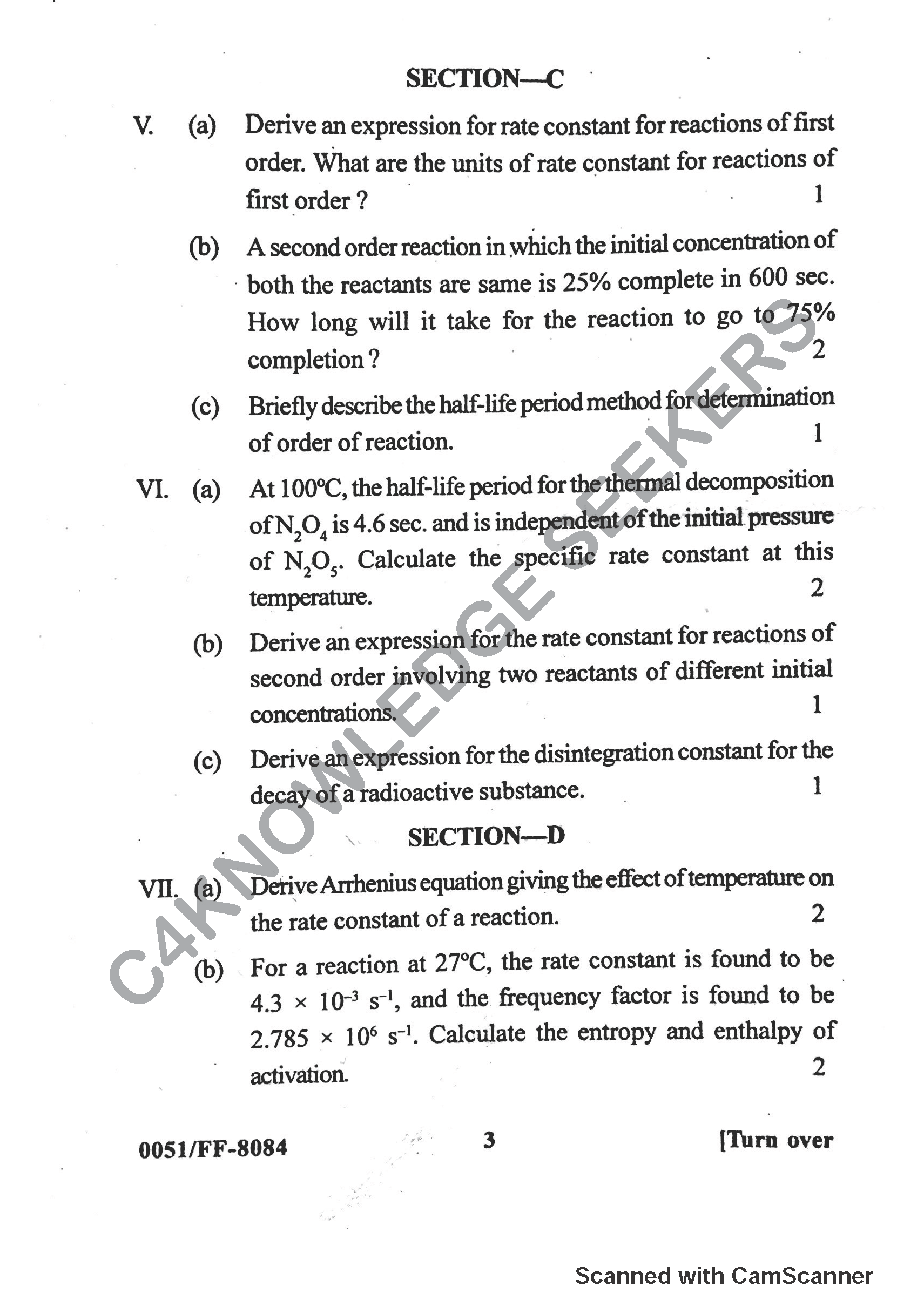 Question Paper 2019