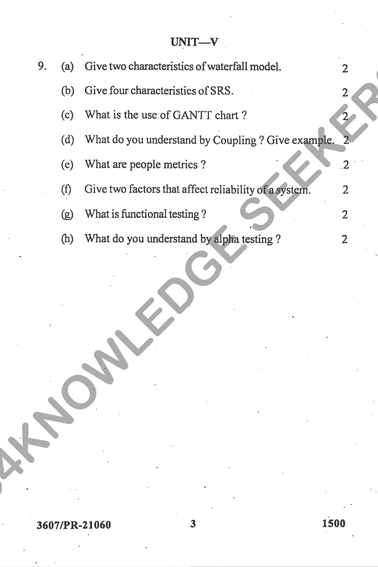 Question Paper 