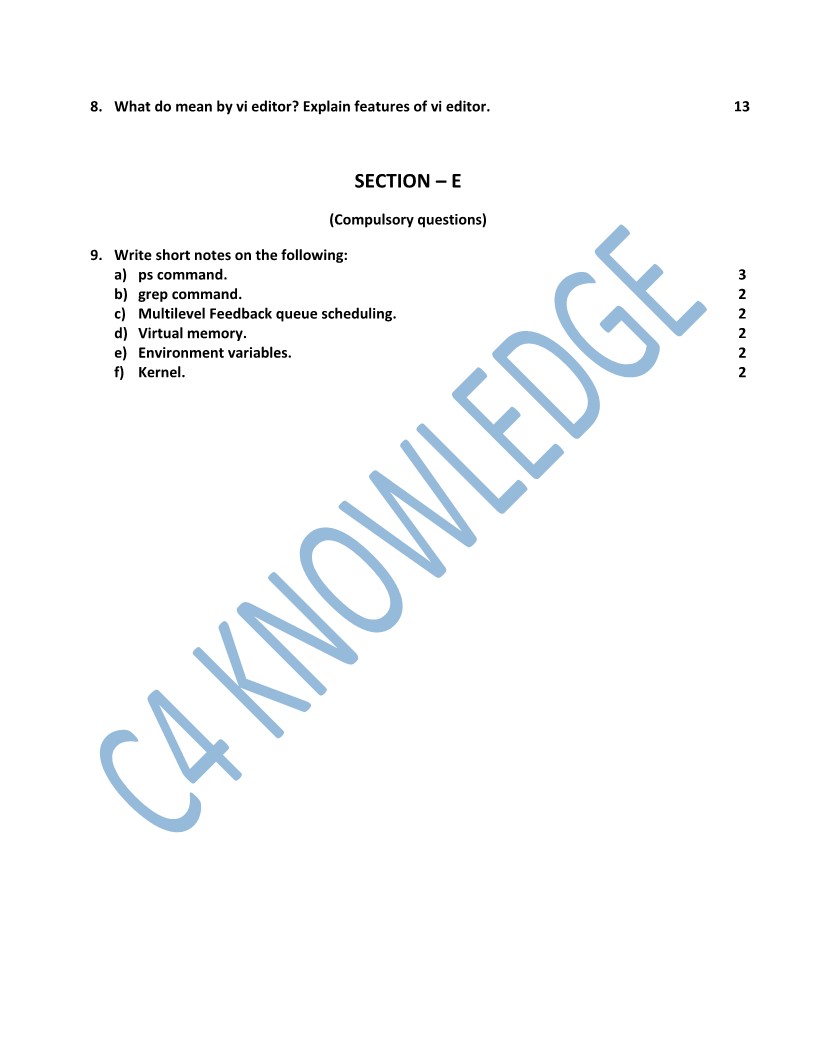 Question Paper 2018
