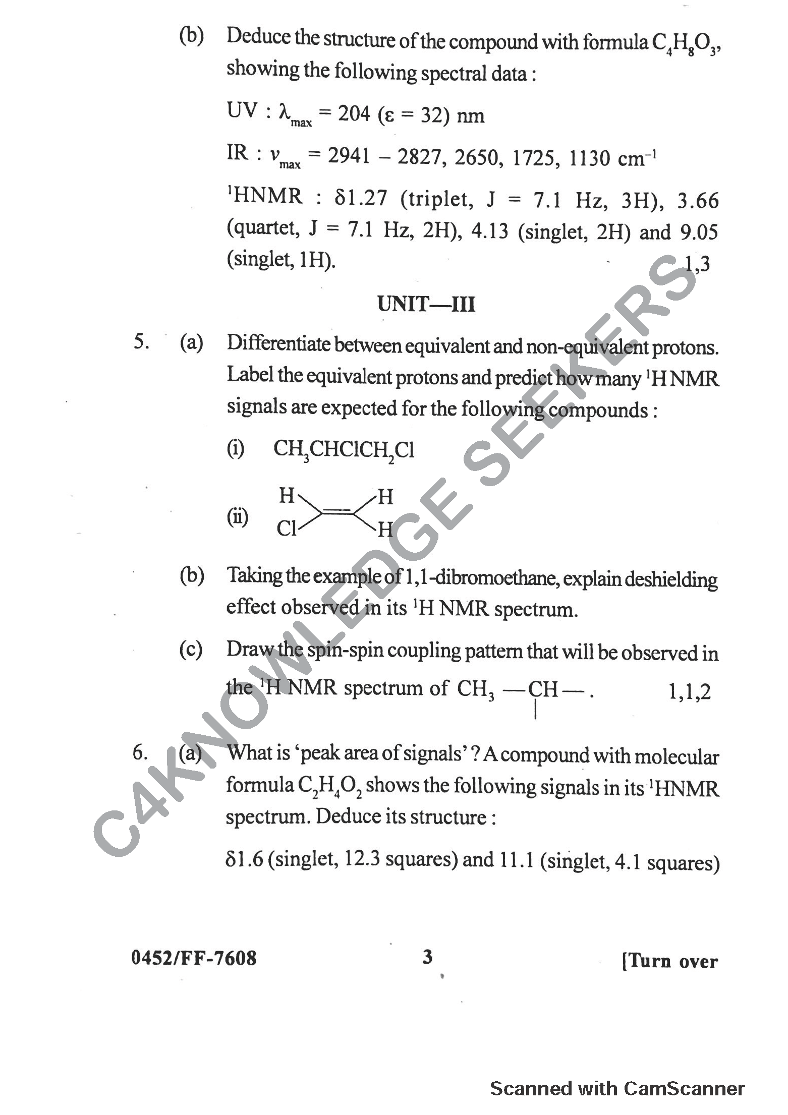 Question Paper 2019