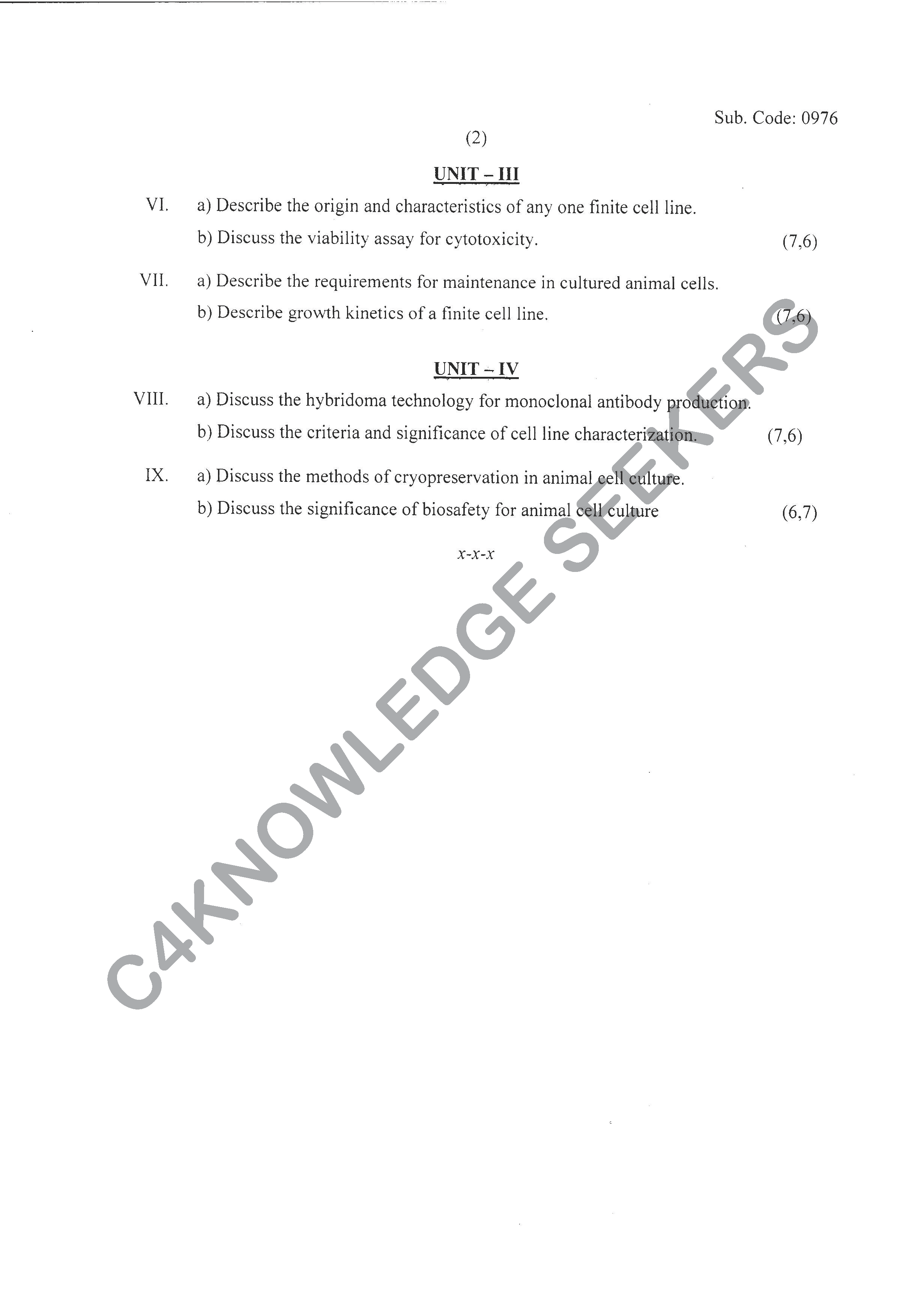 Question Paper 2020