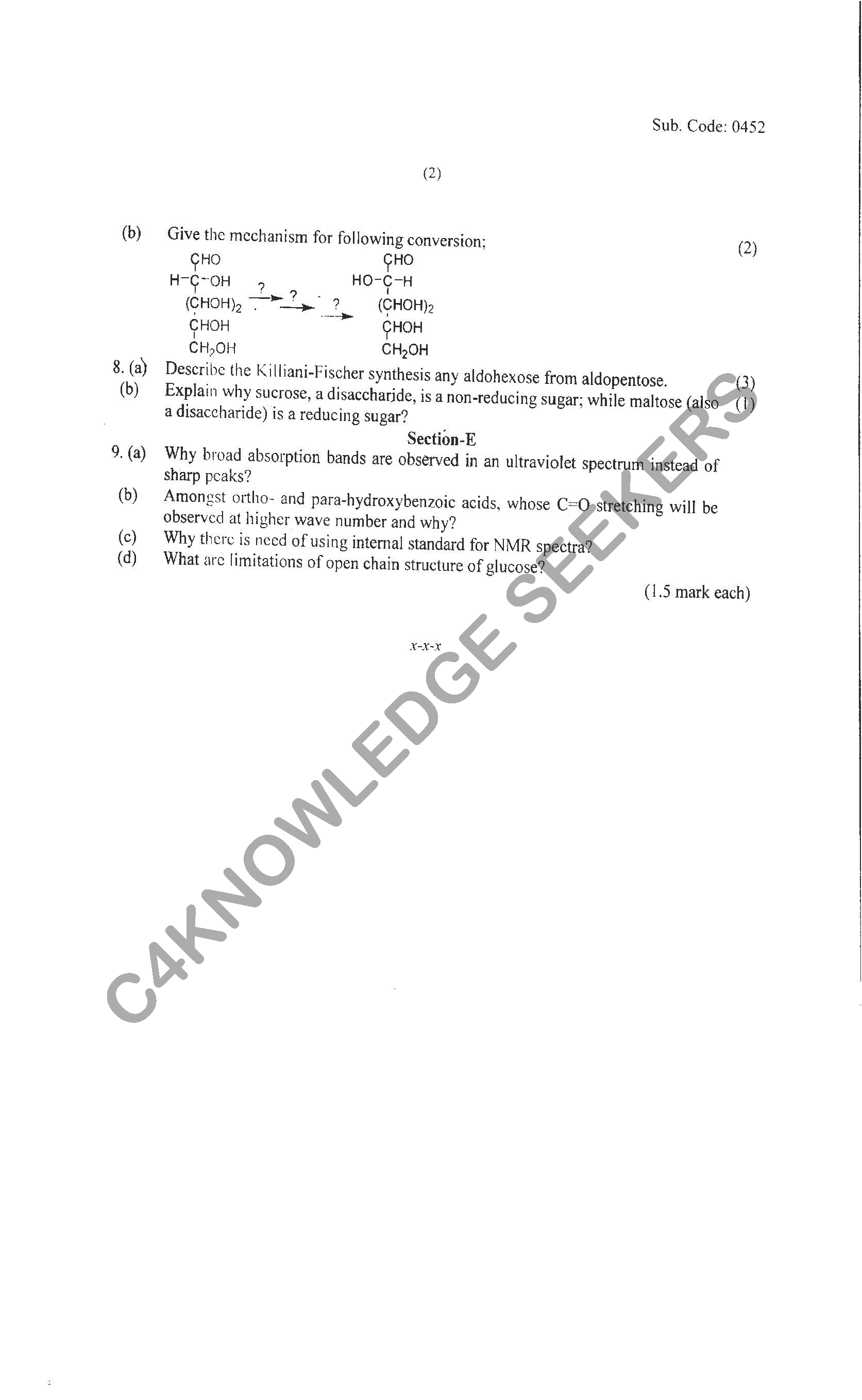 Question Paper 2021