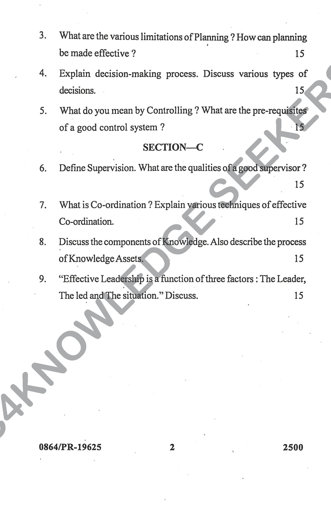 Question Paper 