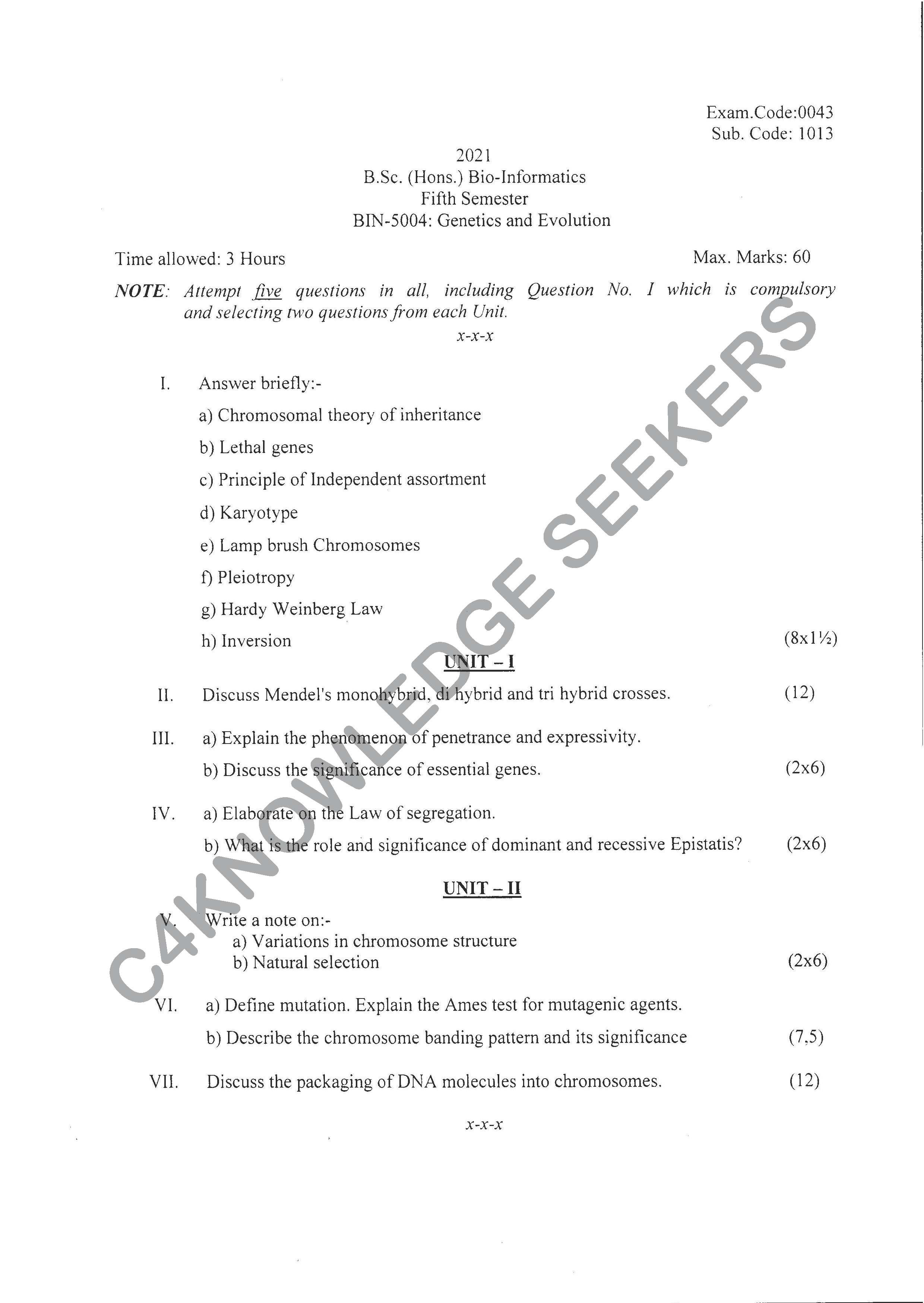 Question Paper 