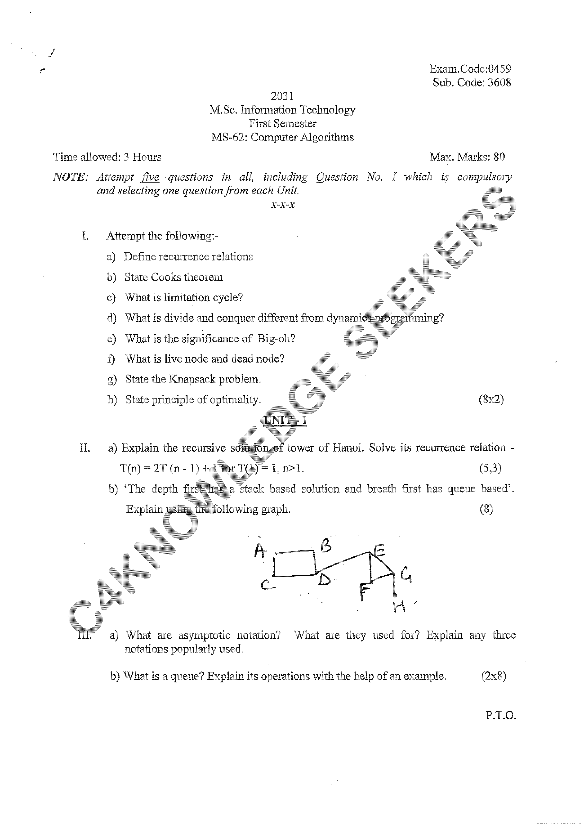 Question Paper 2020