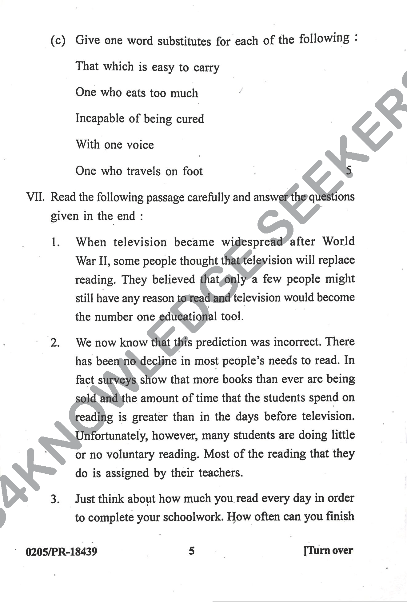 Question Paper 