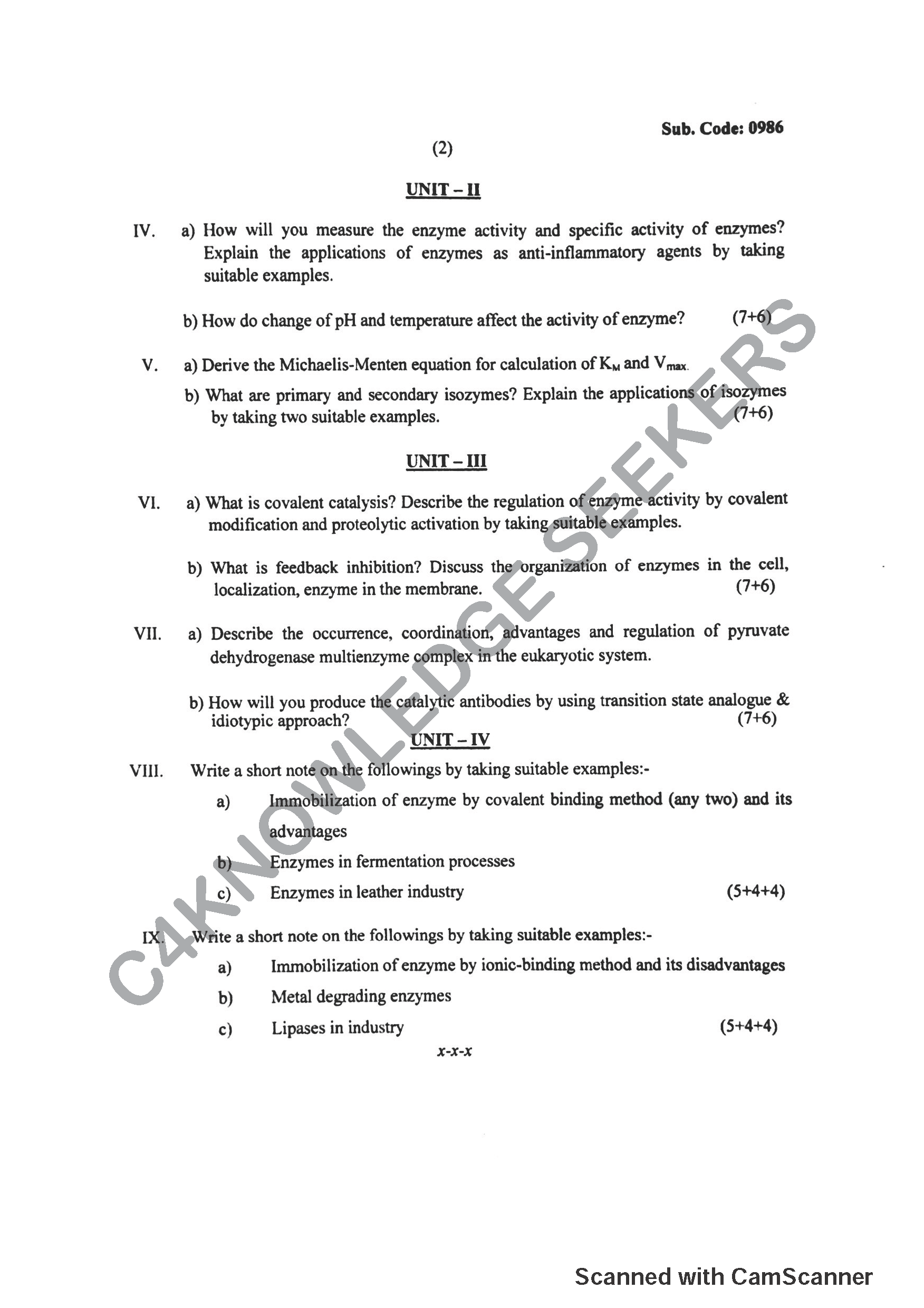 Question Paper 2019