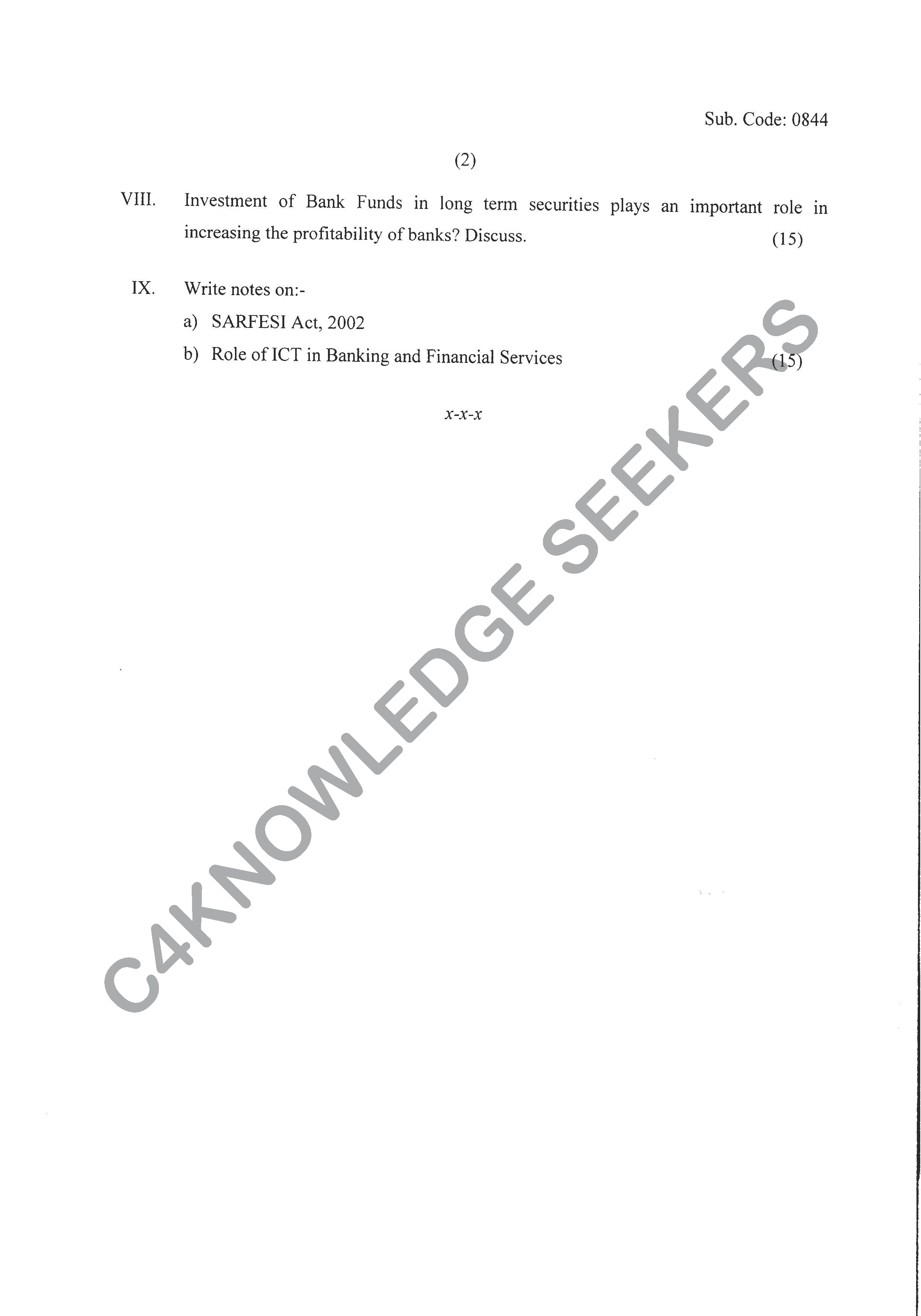 Question Paper 2020