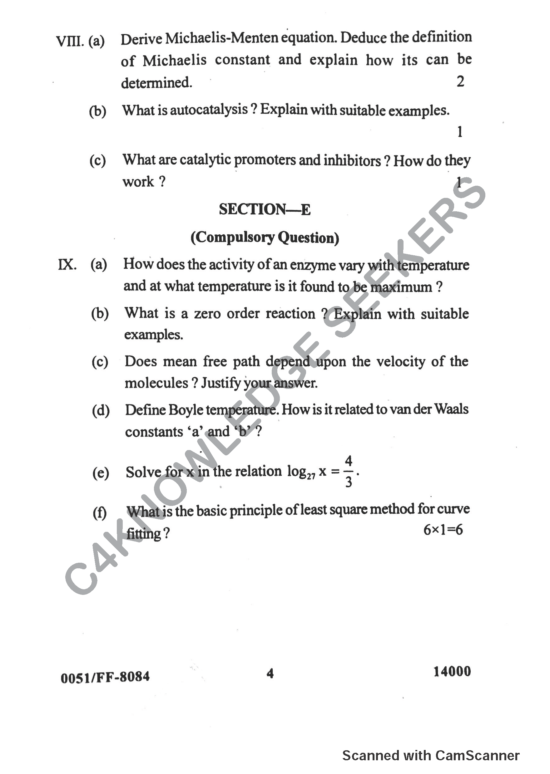Question Paper 2019