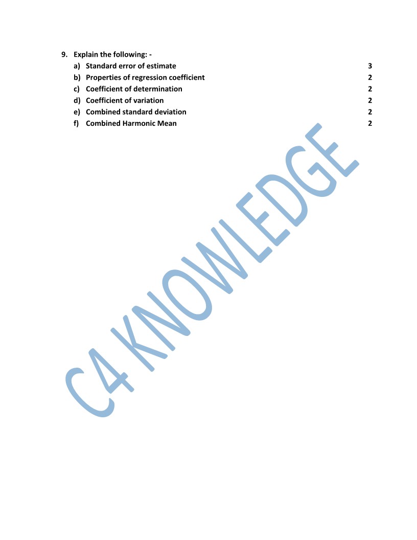 Question Paper 2020