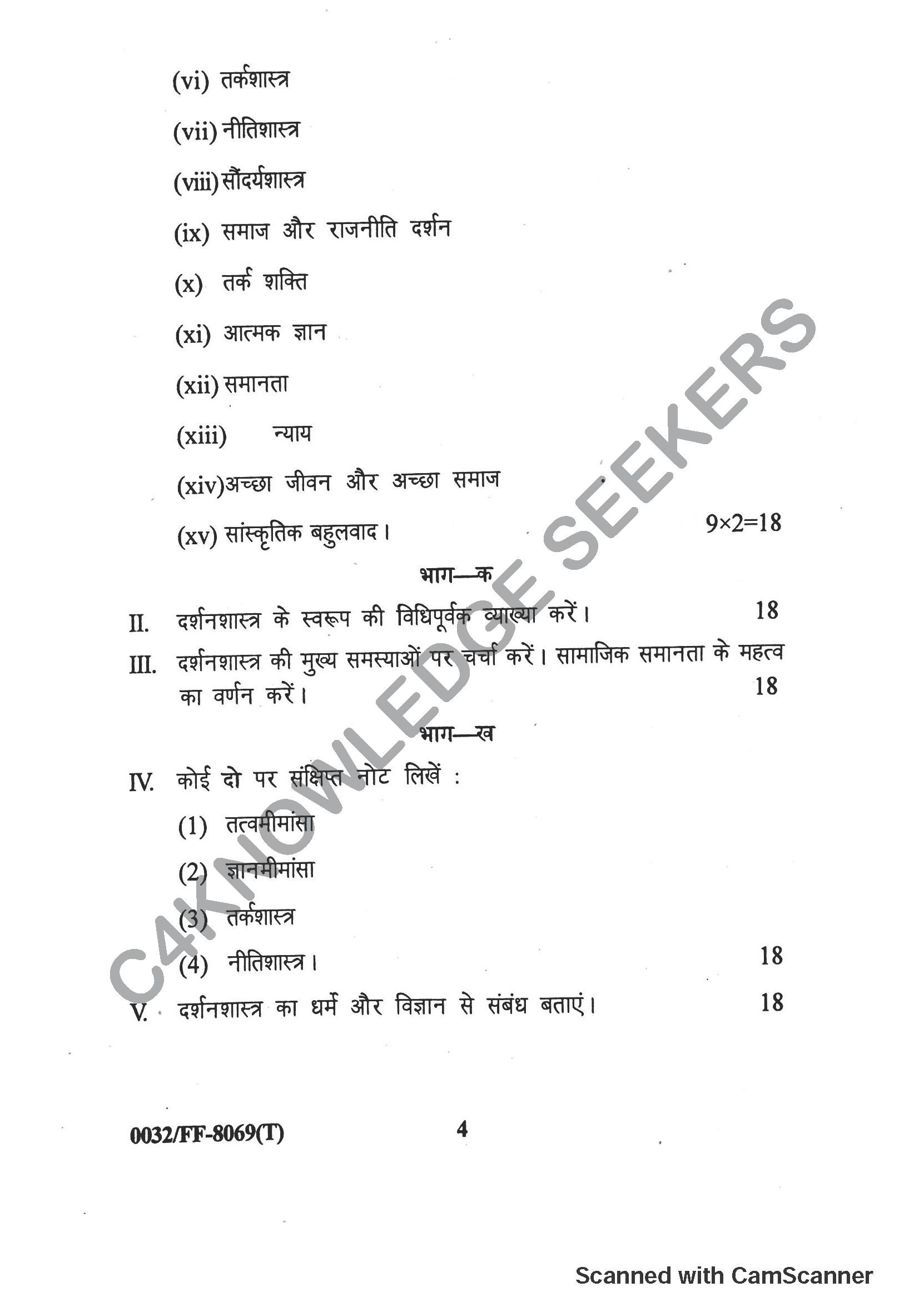 Question Paper 2019