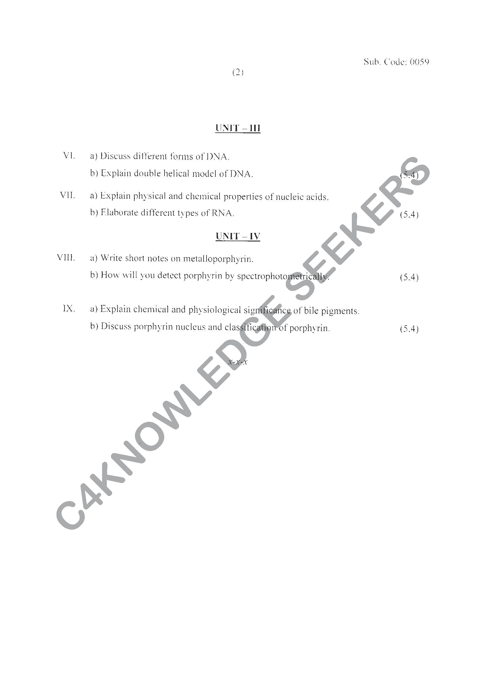 Question Paper 