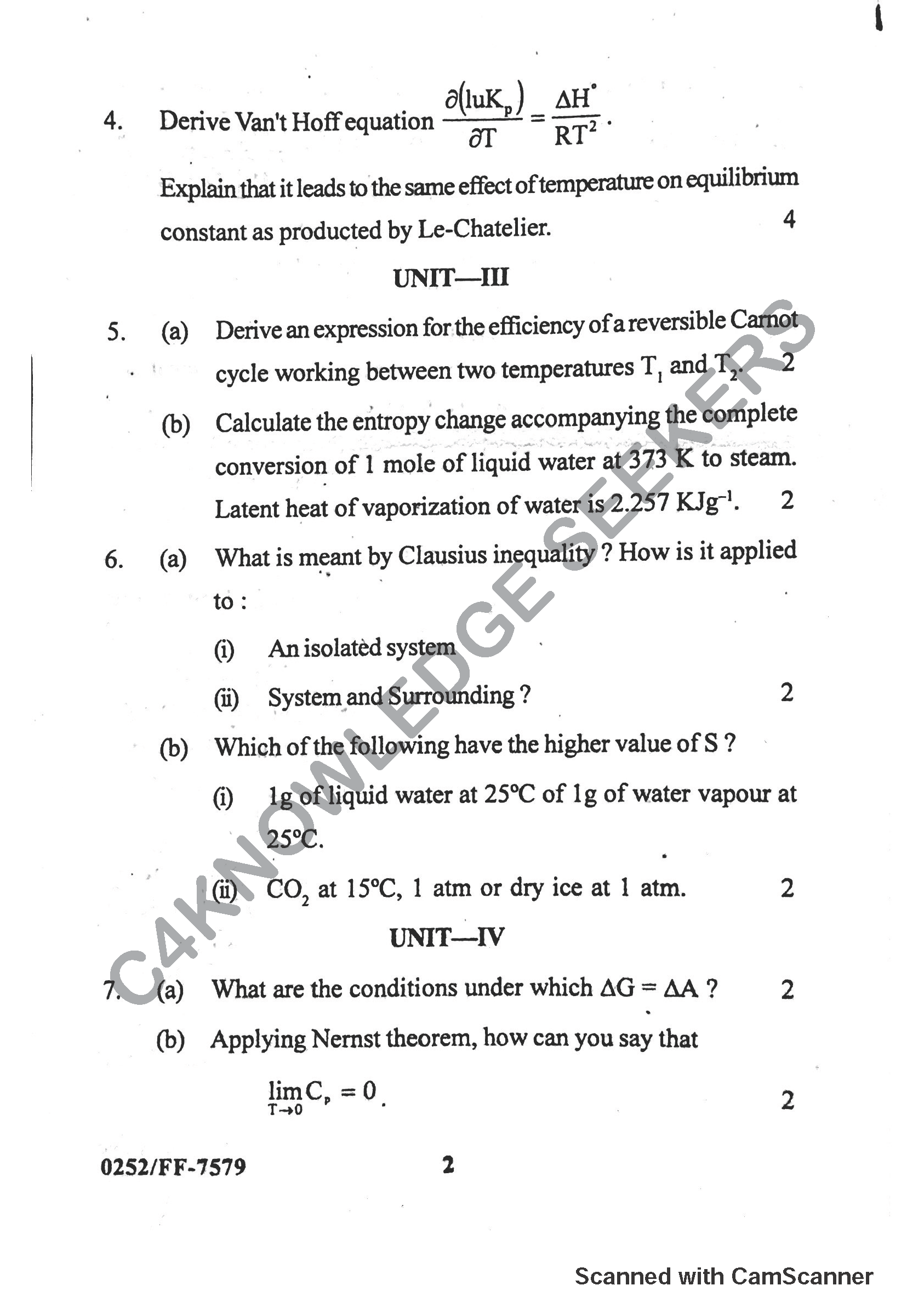 Question Paper 2019