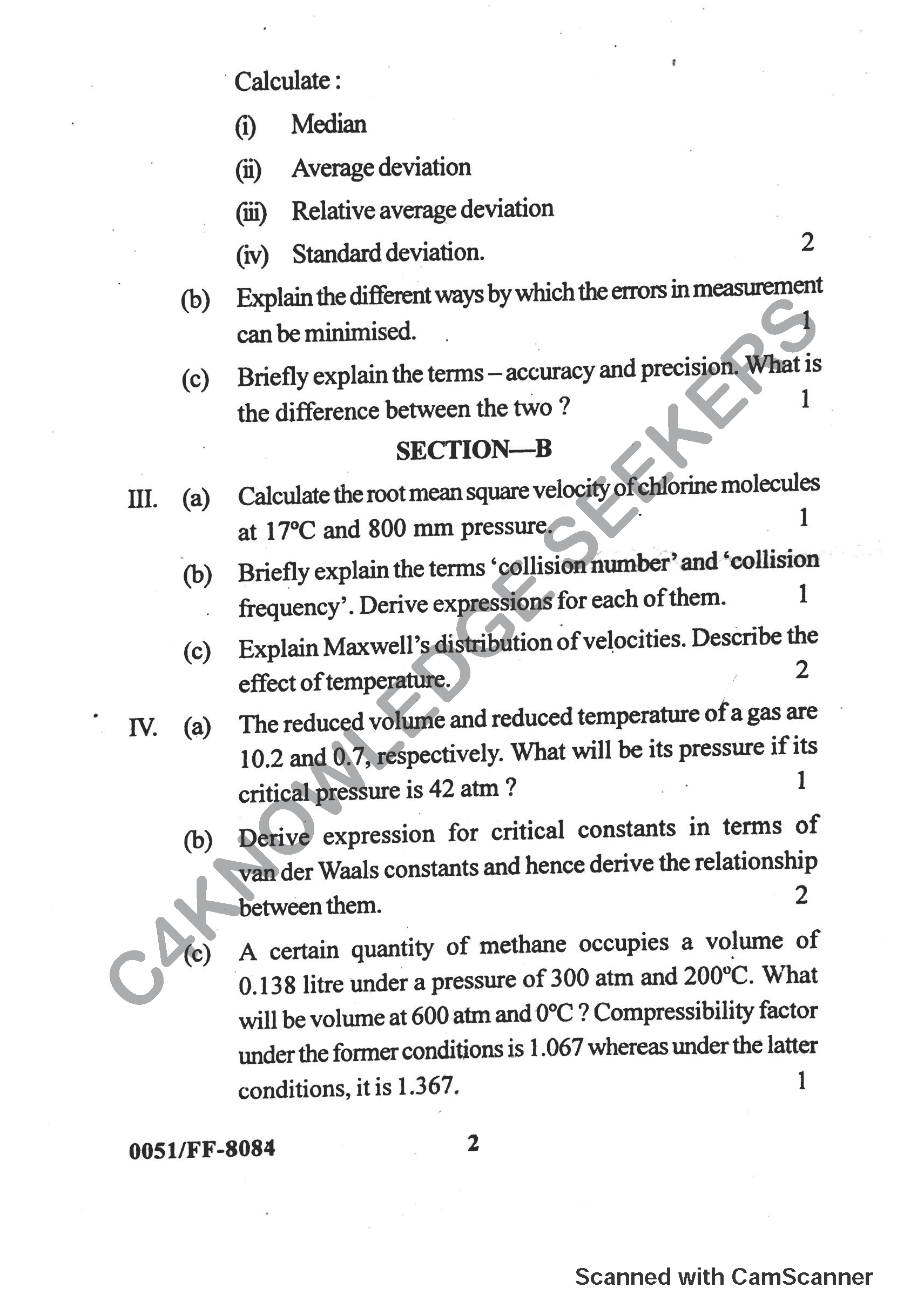 Question Paper 2019