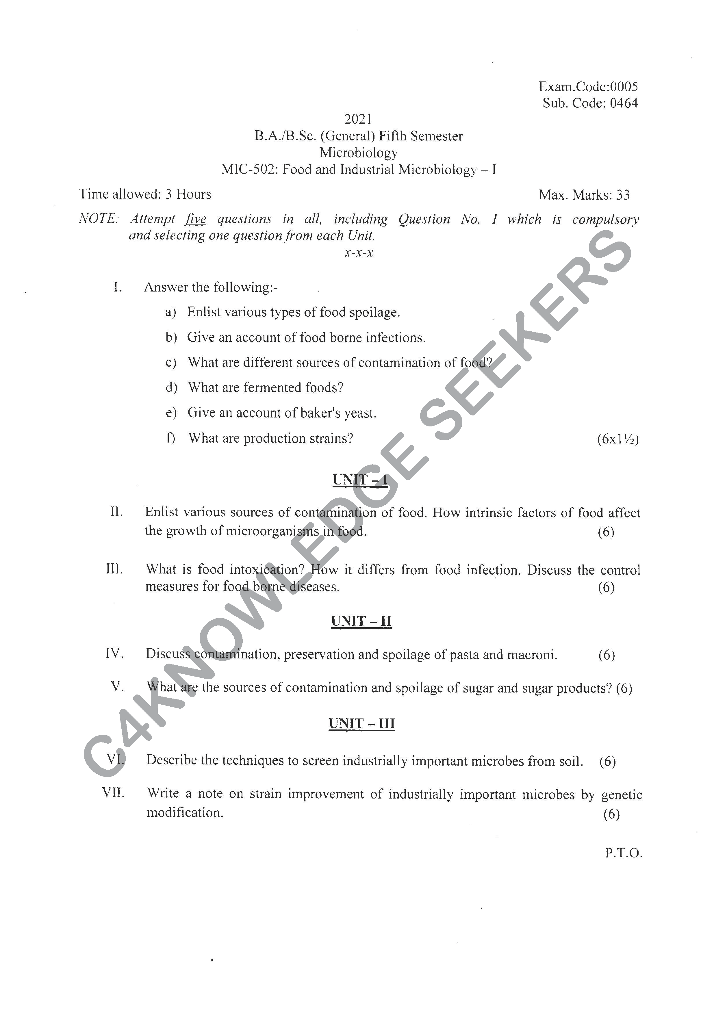 Question Paper 2020