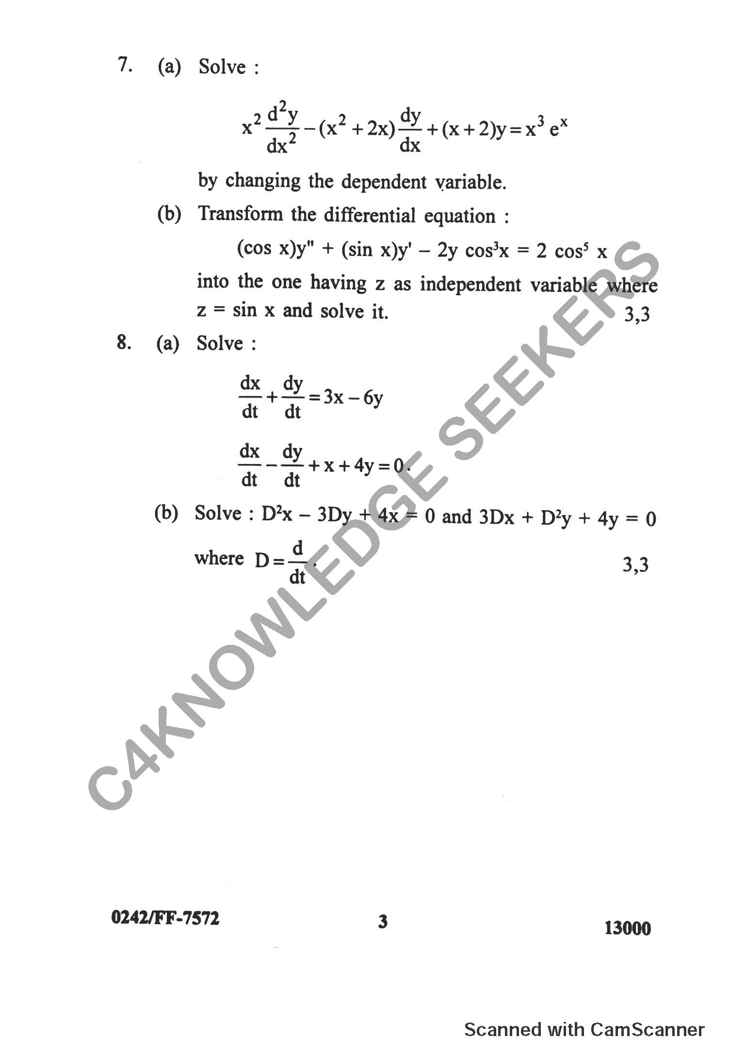 Question Paper 2019