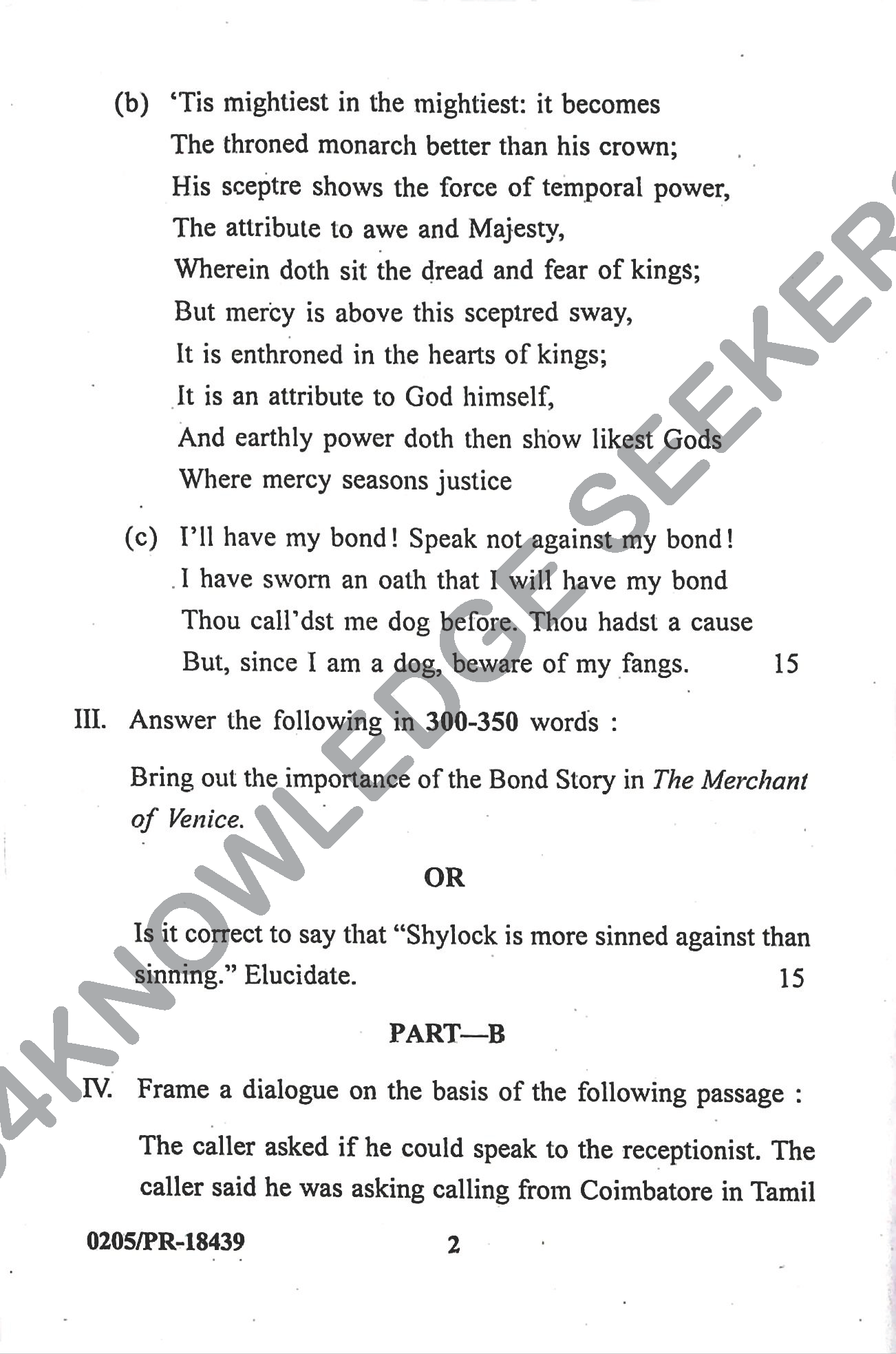 Question Paper 