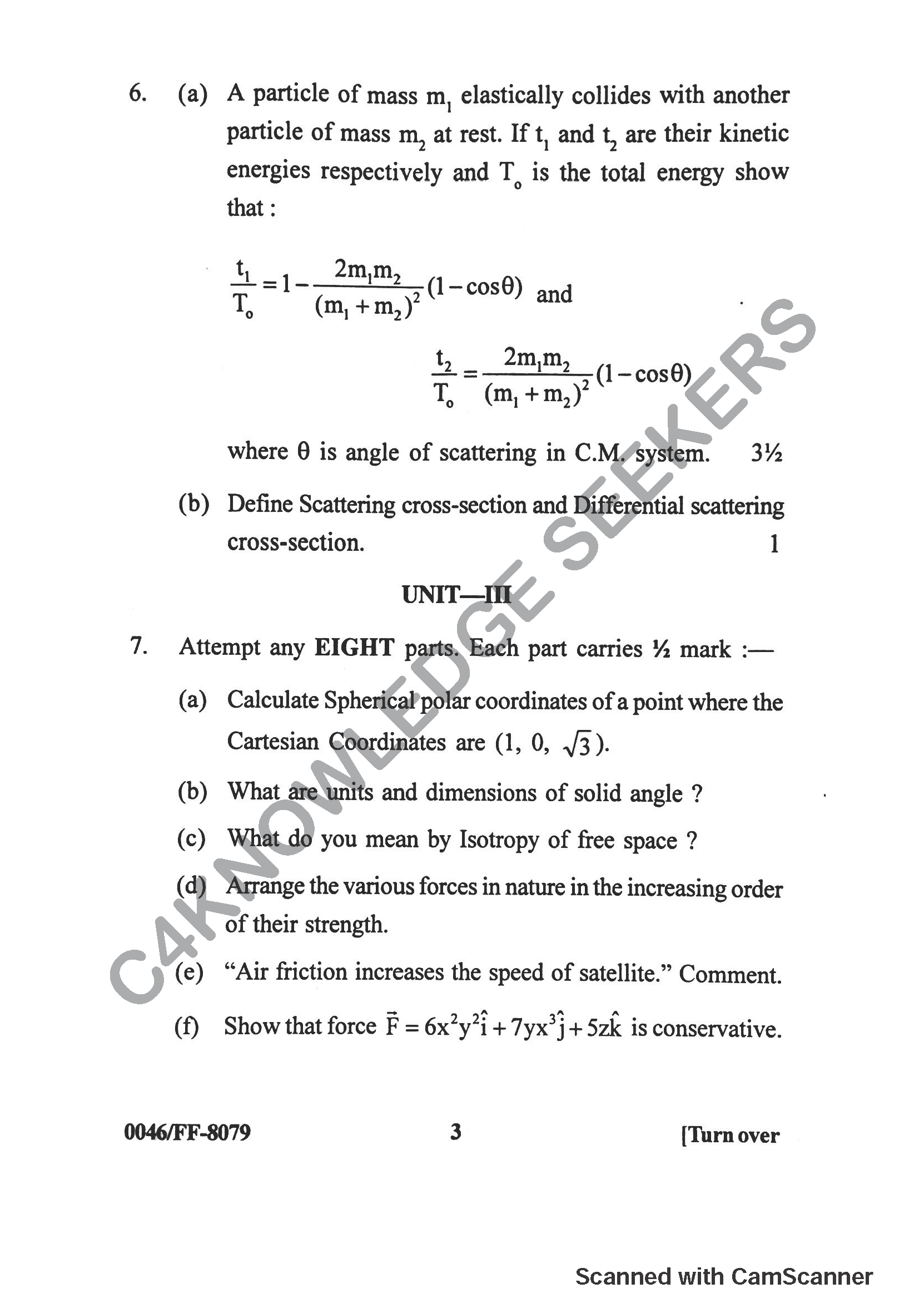 Question Paper 2019