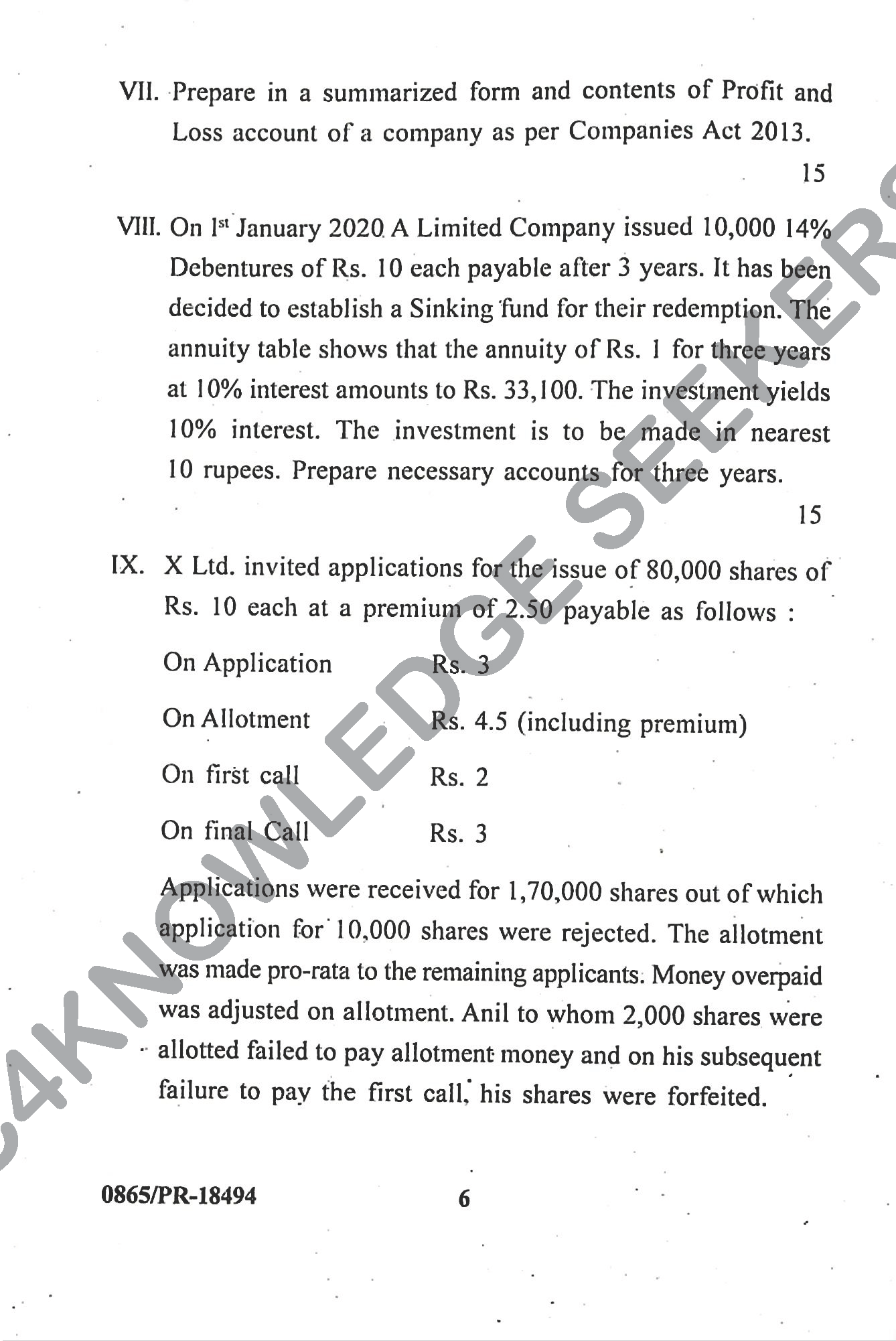 Question Paper 