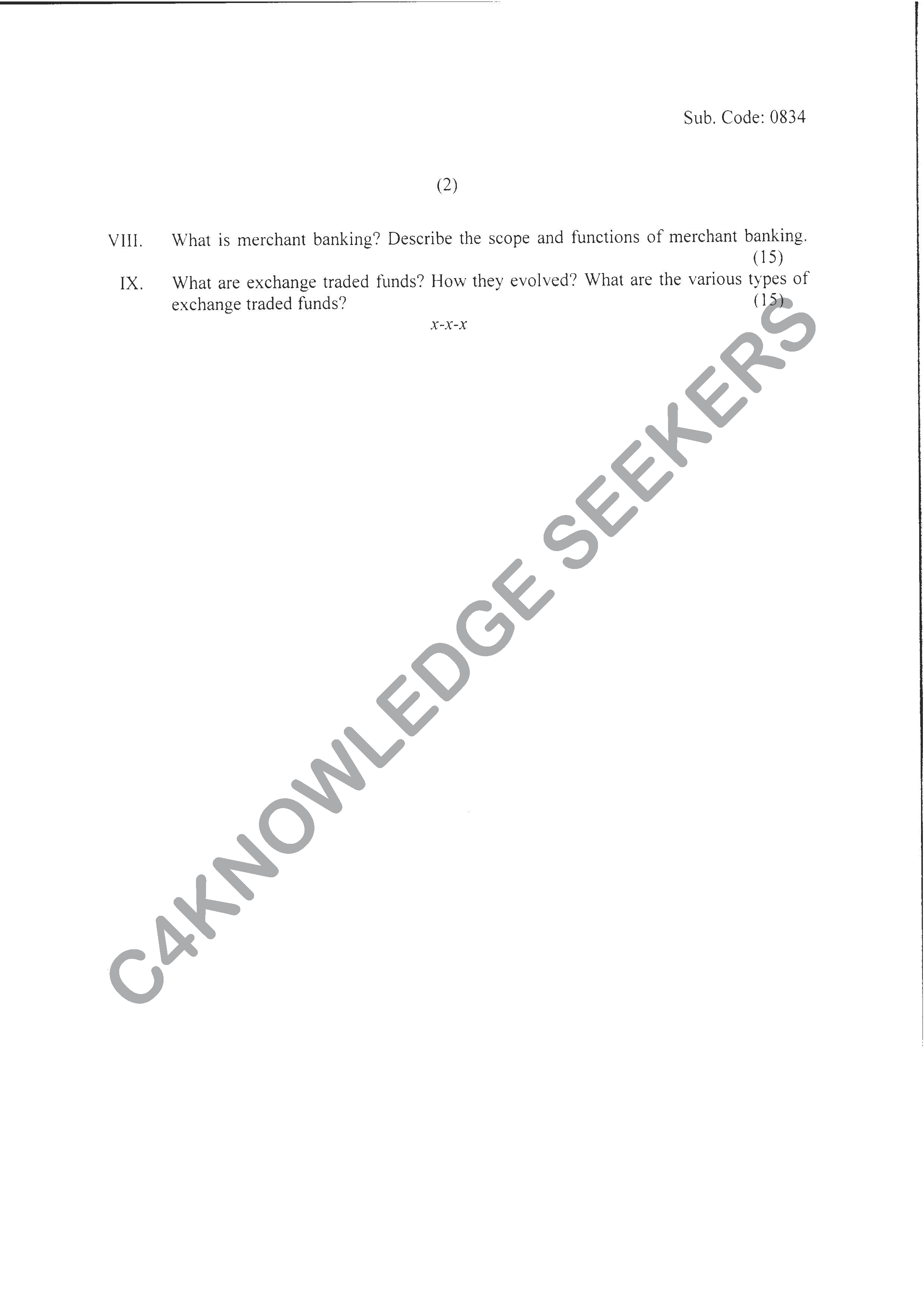 Question Paper 2020