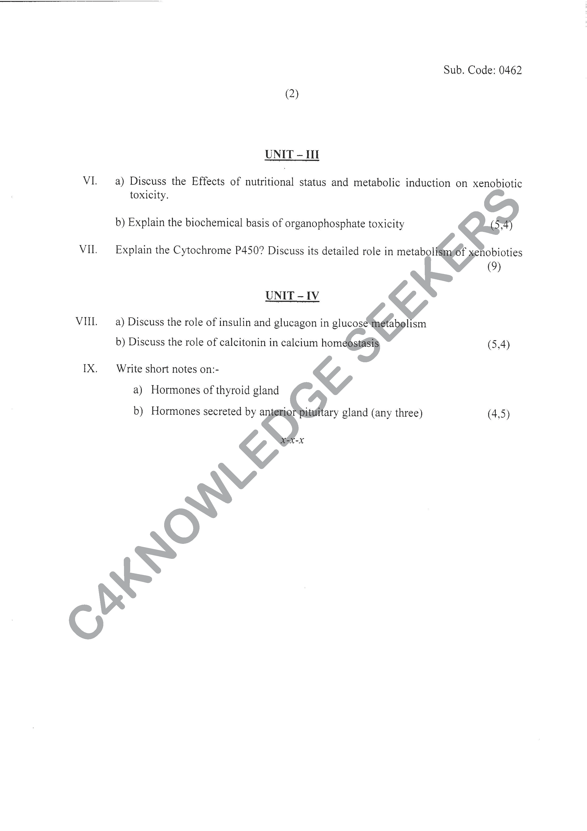 Question Paper 2020