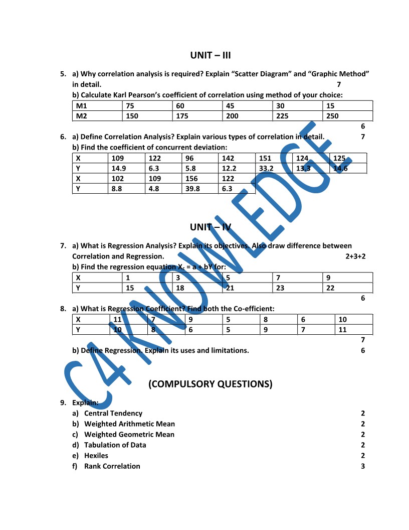 Question Paper 2018