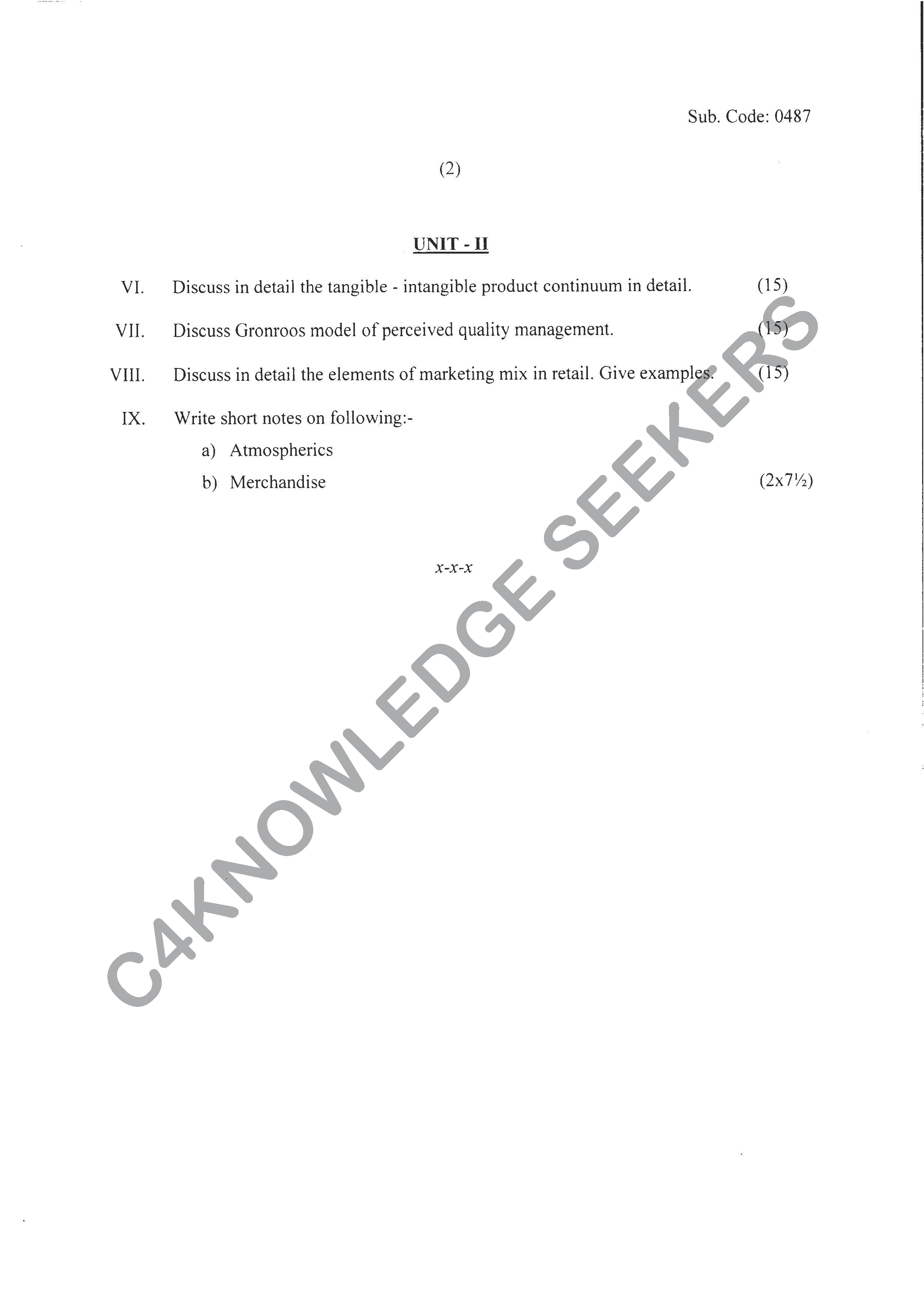 Question Paper 