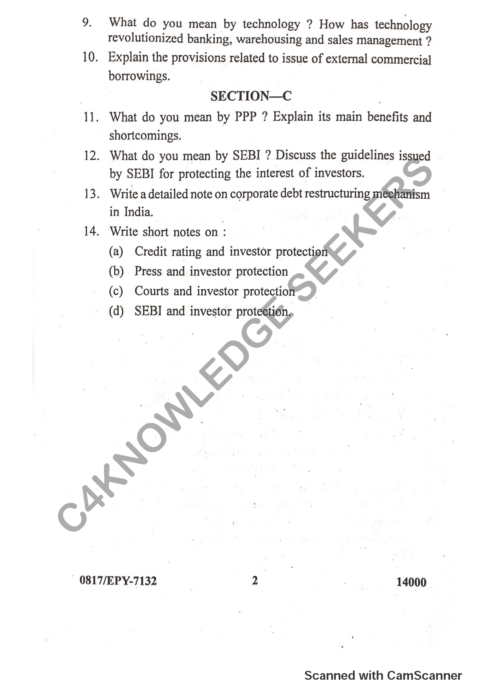 Question Paper 2018