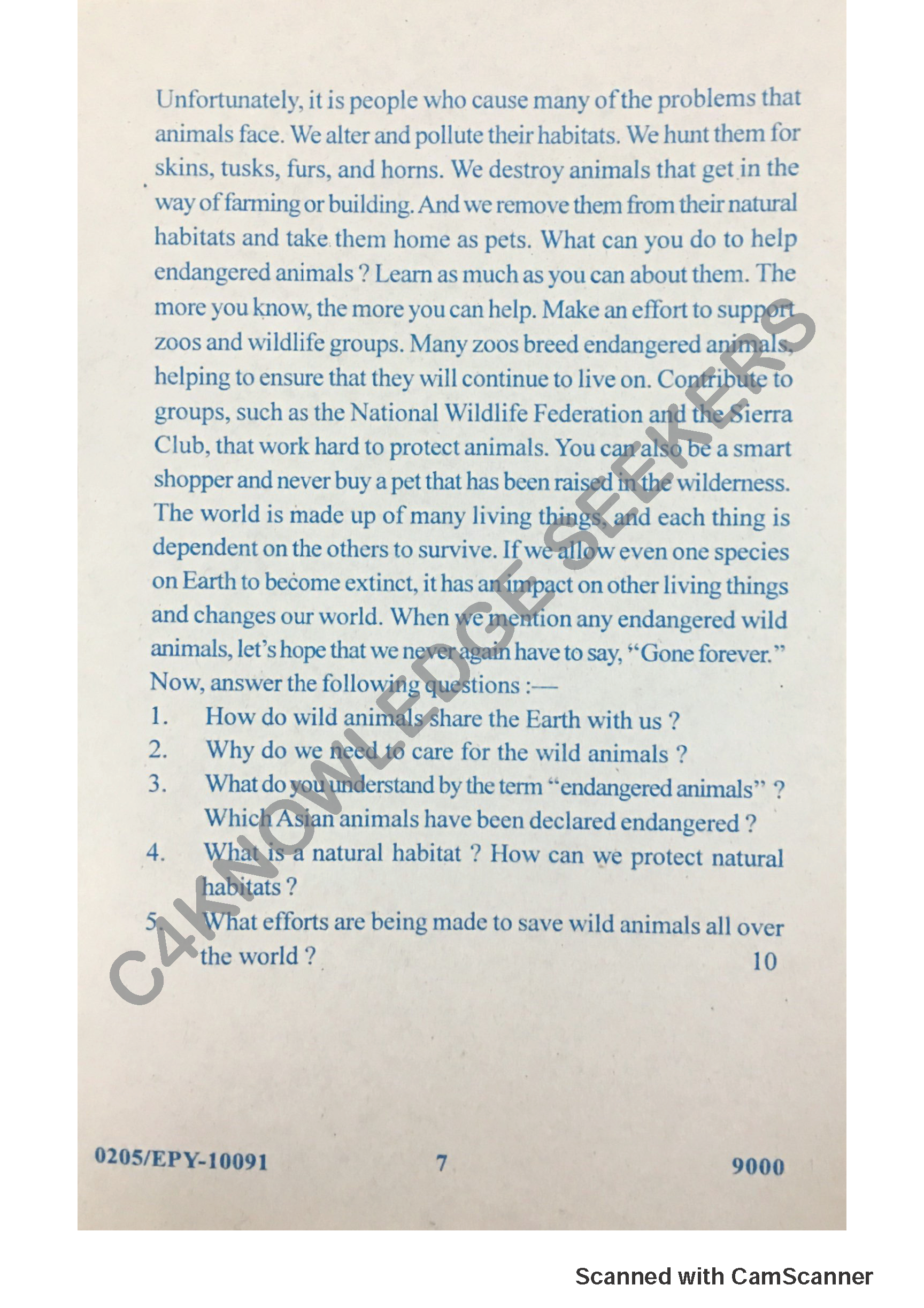 Question Paper 2018